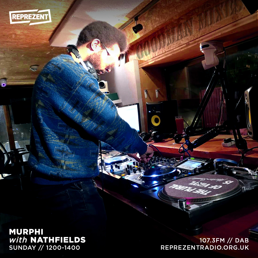 1200-1400

<a href="/murphi_ldn/">Joseph</a>

2 hours of electronic-influenced jazz and jazz-influenced electronic music! 

elmss and Sire chat about their latest single ‘Starts With A Name’ ☀️

And Nathfields steps in for a ‘Glitches &amp; Harmonies’ guestmix ⚡

107.3FM | DAB | REPREZENTRADIO.ORG.UK