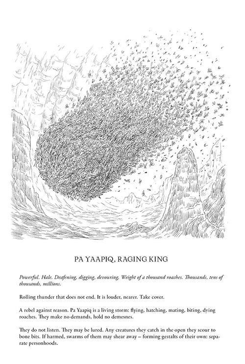 zedecksiew's tweet photo. 🚨REACH OF THE ROACH GOD🚨

KS backers had a visitation from the divine, today: the roach god Odoyoq is now a god within the world.

I shall be his prophet, here:

"Odoyoq, skin of glass
Brighter than all stars
Odoyoq, skin of our skin
Bright our only star.”

#ROTRG #ATTI
1/ https://t.co/8A5kgOF6lG