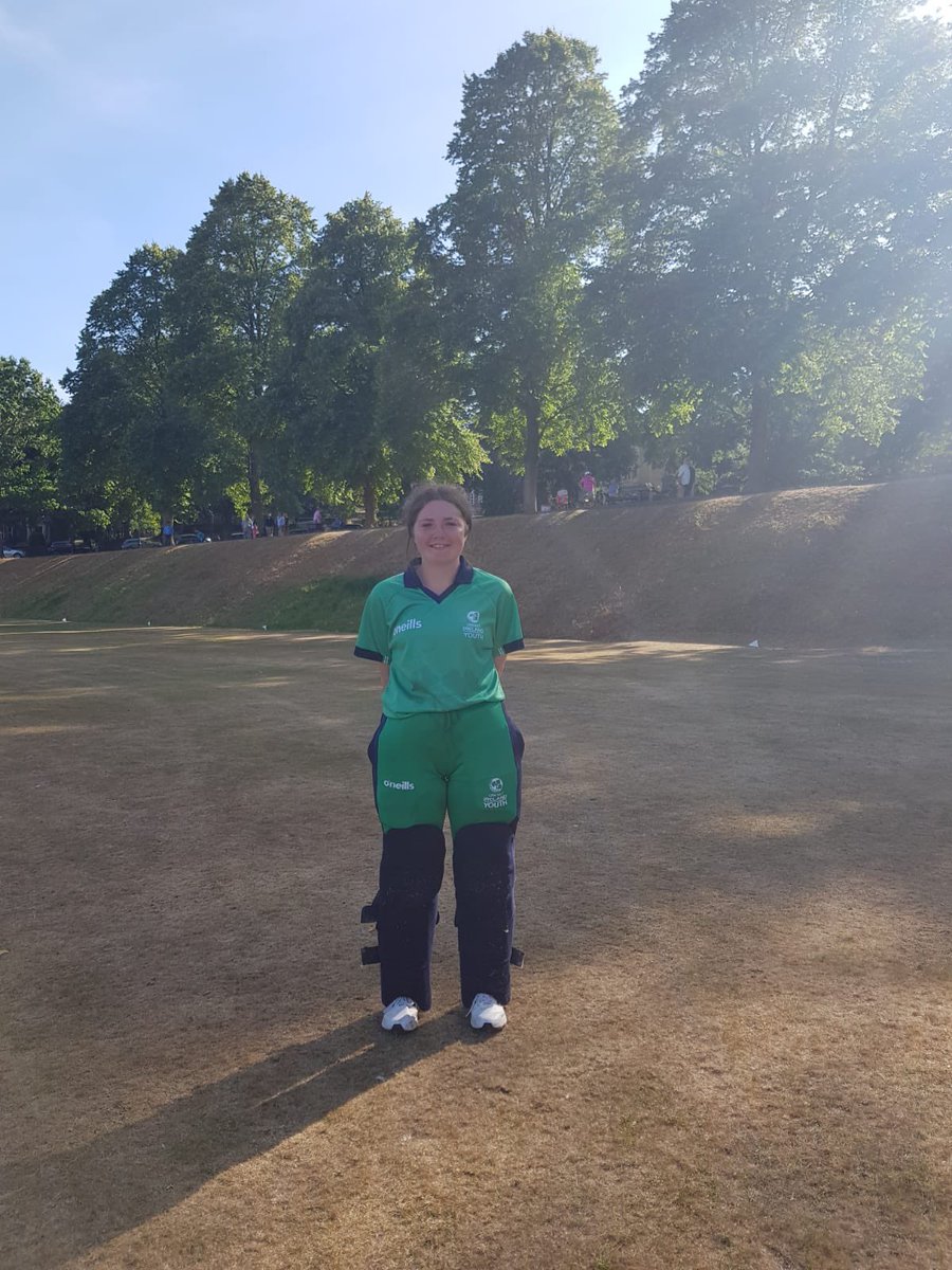 IrishWomensCric's tweet photo. Isobel McLean was our top scorer in the second game with 48. 👏🏻👏🏻

🏏☘️ #BackingGreen https://t.co/SHXc1QgJZX