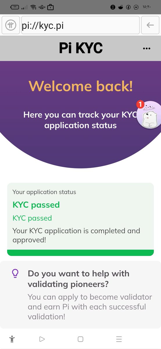 passed  kyc
Let's move