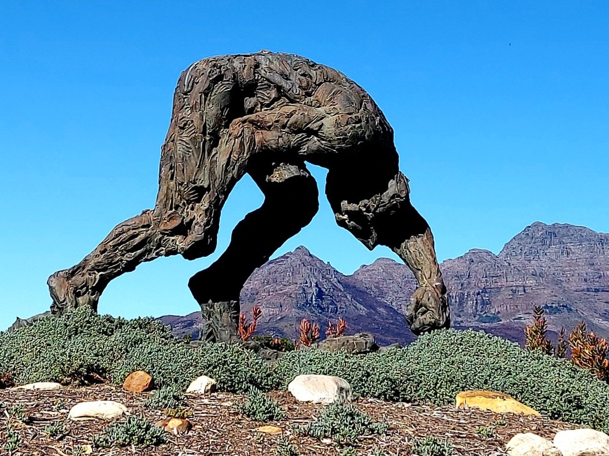 GermanyCapetown's tweet image. I highly recommend to visit Dylan Lewis Sculpture Garden in Stellenbosch. It is such a fantastic place. Magnificent pieces of art against the backdrop of the mountains and fynbos.
🇿🇦 is so overwhelmingly beautiful...