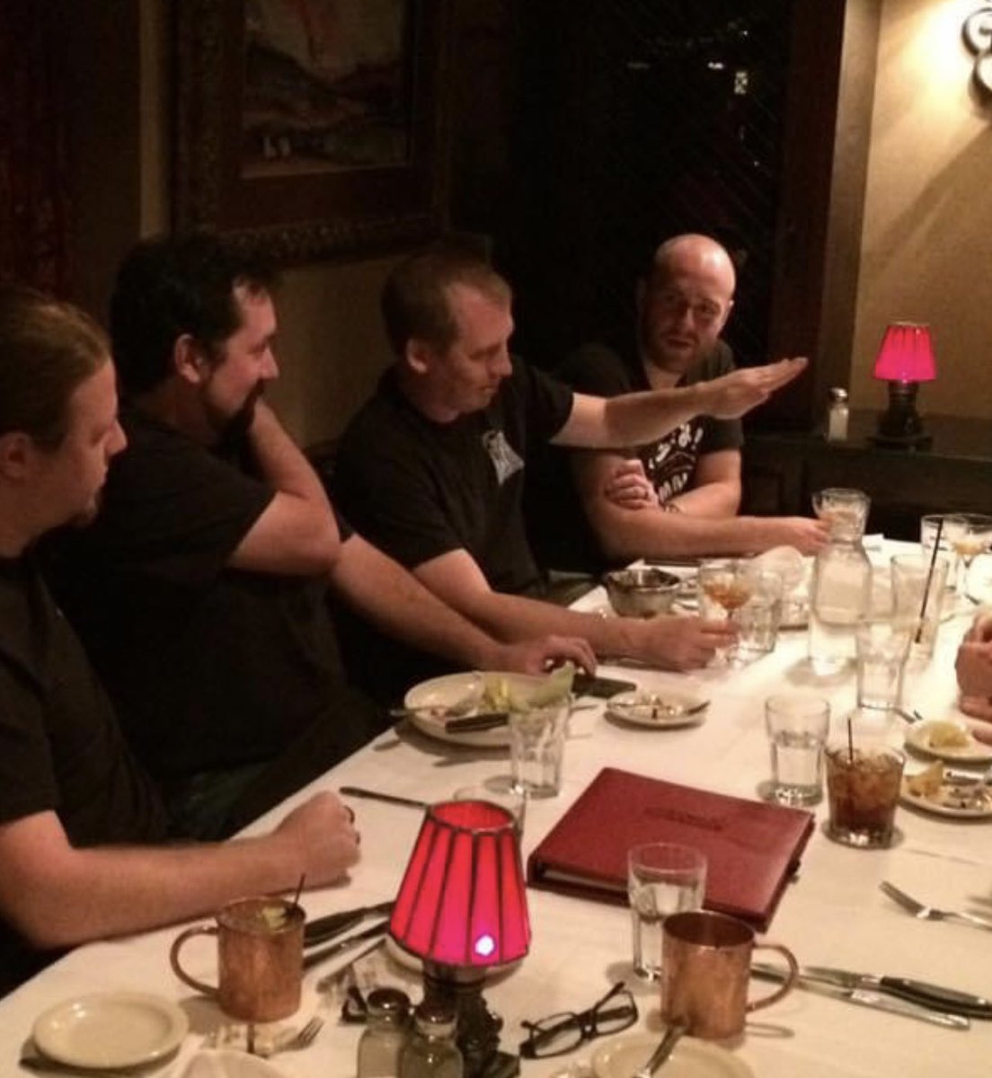 CTMagicGuy's tweet image. I think @BasicMountain was showing us how to karate chop a man in the throat to steal his St Elmo shrimp cocktail.