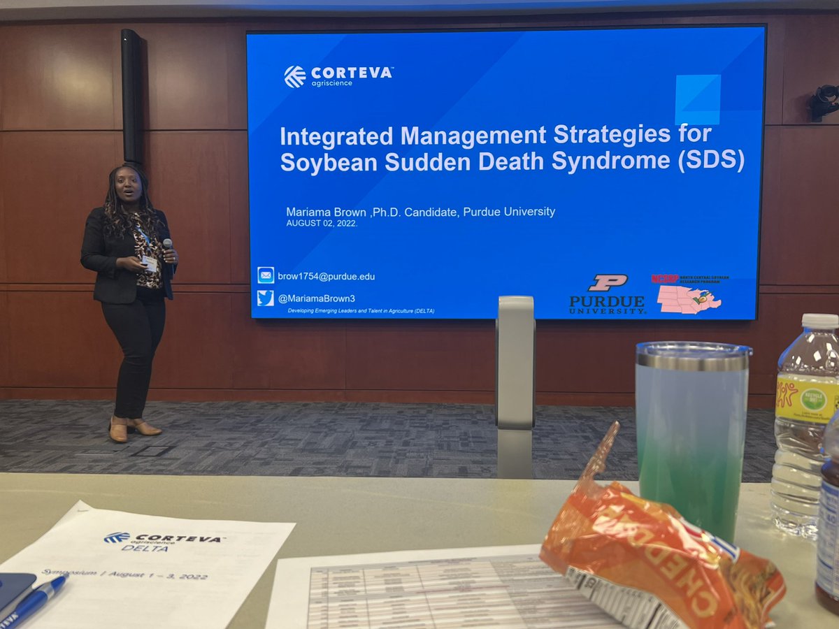 Tiffanna Ross, Ph.D. (@tiffannar) on Twitter photo Was a great week at DELTA Corteva symposium. Got to collaborate and expand my network! Thank you Corteva agriculture <a href="/MariamaBrown3/">Mariama Brown</a> Was a great week at DELTA Corteva symposium. Got to collaborate and expand my network! Thank you Corteva agriculture <a href="/MariamaBrown3/">Mariama Brown</a>