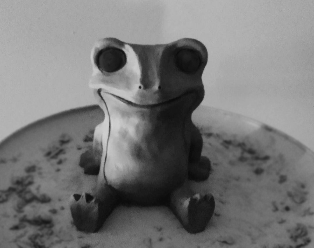 Working on sculpting a clay model of Forgy. If molding and casting goes well... A few hand painted reproductions might be up for grabs in the next Hop For The Best Kickstarter campaign.🐸