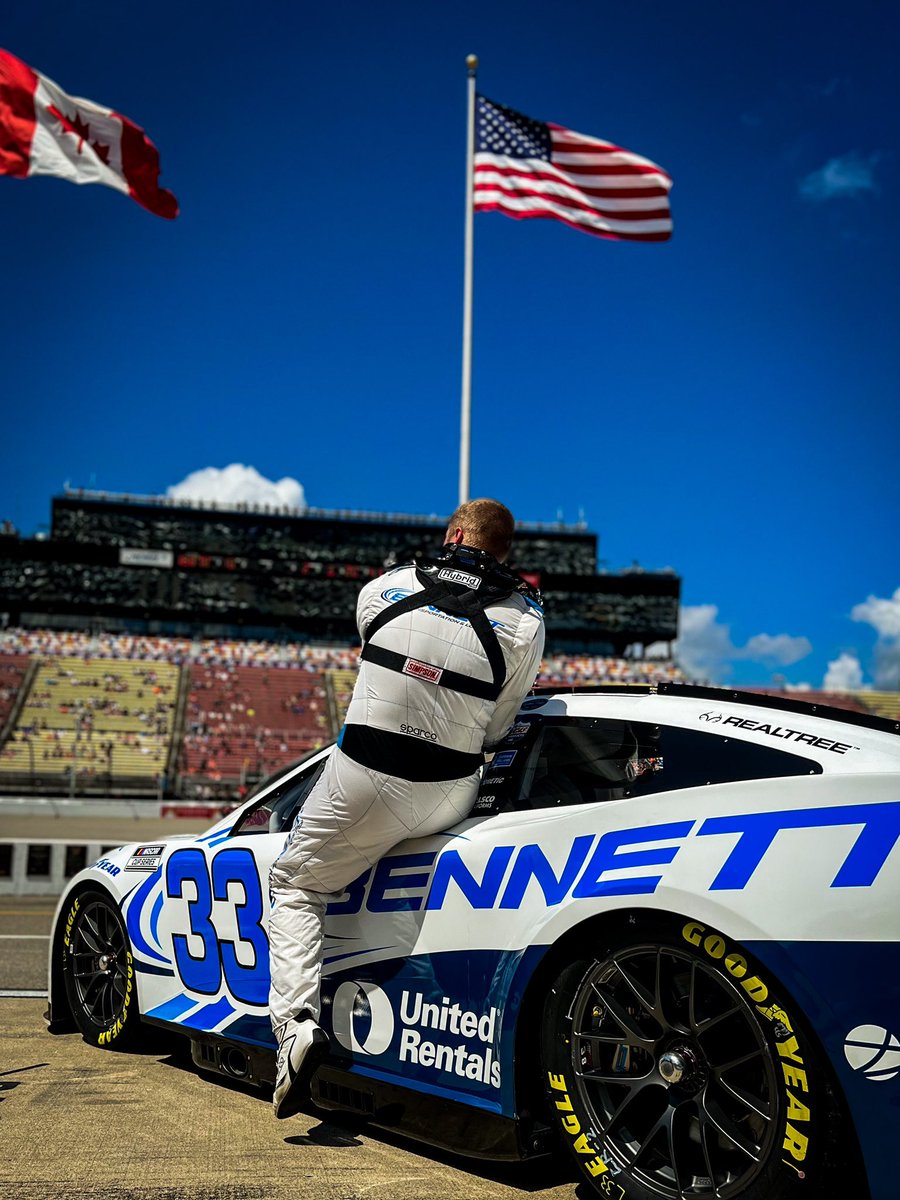 RCRracing's tweet photo. @_AustinHill is ready for his first Cup Series practice and qualifying! 

@BennettFamilyCo | #Drive4Bennett https://t.co/H3GDaHwN7n