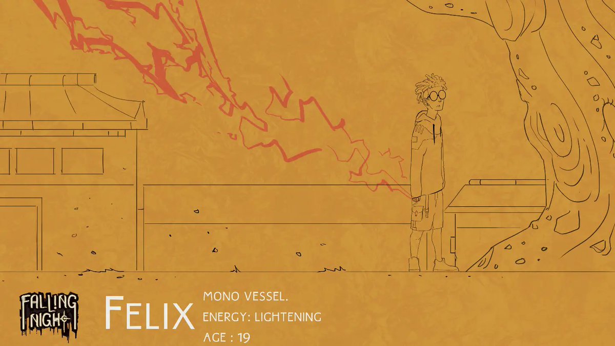 Zesty223's tweet photo. Meet #fallingnight supporting character FELIX.
P.s the image is wallpaper worthy.
#blackcomic #blackcomedy #comicbooks #bookme #campaign #illustration #dreadsart #IAMweirdzesty https://t.co/nrb6sgfZ3c