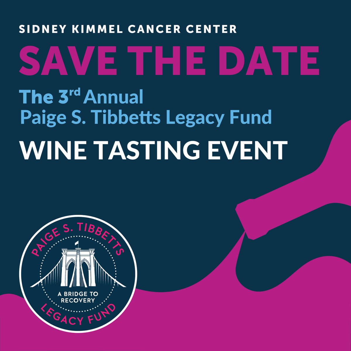 PaigeFund's tweet photo. Save the date! Grab your favorite cheese board and get ready to fill a glass with your favorite Moore Bros Wine. Our wine tasting event and fundraiser, supporting the Paige Fund, is coming up! 🥂

Find more information about the event here https://t.co/JNsLcQIKKN https://t.co/DaafDkPrZF