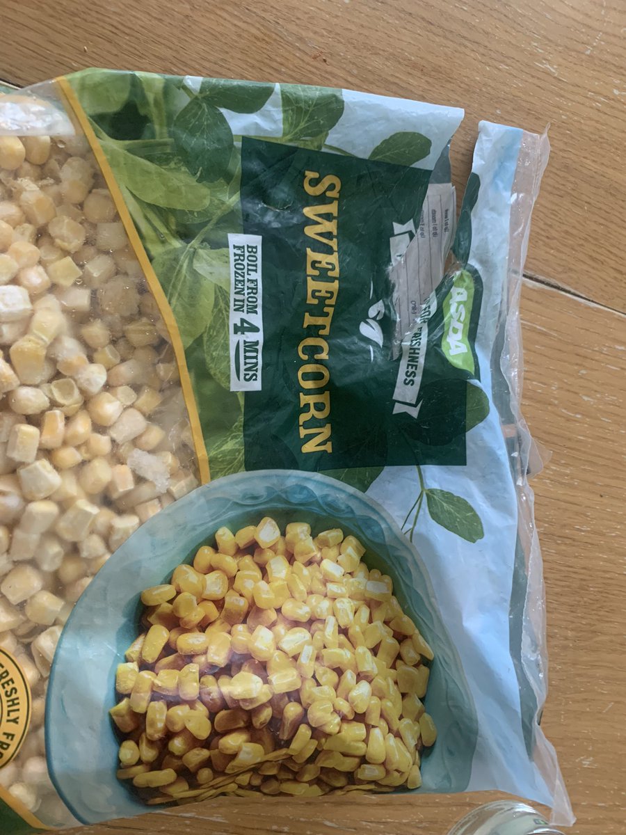 THRA47's tweet photo. @asda @AsdaServiceTeam, thanks for the extra maggot in your sweetcorn. Found this on my daughters plate who is a vegetarian. Sweetcorn is her favourite vegetable but not anymore. Tried to contact you via your website but it is not clear how to raise this issue. https://t.co/k4tpIO867W
