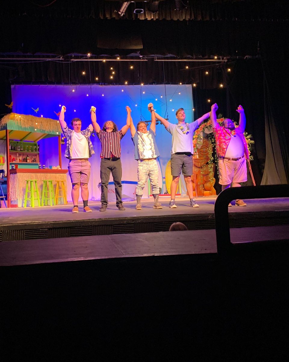 KFinProductions's tweet photo. Oh what a night!We celebrated our anniversary enjoying  “Escape to Margaritaville the Jimmy Buffet Musical” &amp; LOVED watching our favorite actor Brik Finley! It’s beautiful to see his love of 🎤🕺🏽🎭 contribute to such a wonderful show!We loved it and him so much! #BravoBrik (1/3) https://t.co/T4dcJPwEMh