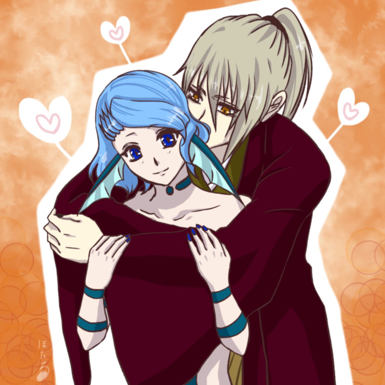 ほたる ﾟ 創作男女cpラブラブイラストでtlを埋め尽くす会 絵描きさんと繫がりたい 創作クラスタさんと繋がりたい 我が家の仲良しカップルです T Co Nvdjit8mr2 Twitter