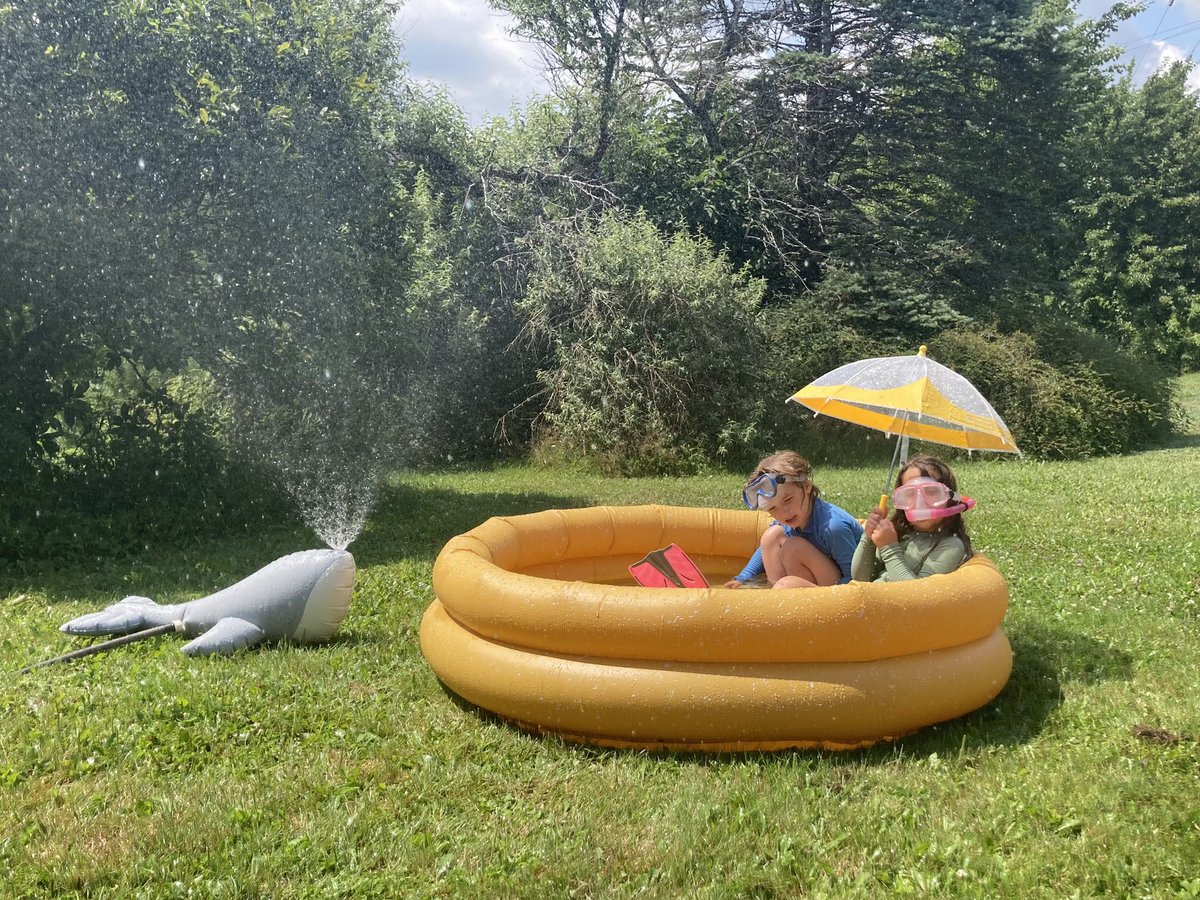h_goodfellow's tweet photo. Staying cool and staying home - two kids with covid! https://t.co/Owa5ojhB7H