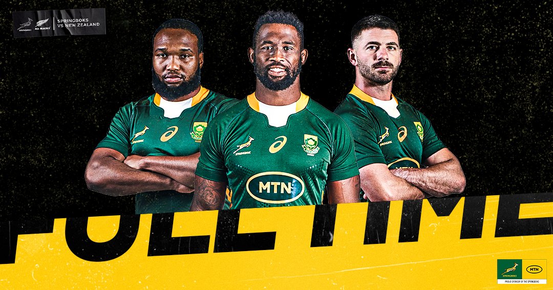MTN_Rugby's tweet photo. @Springboks win the Battle of Mbombela! 

🇿🇦RSA 26-10 🇳🇿NZL

Our Springboks' winning ways continue!🥳

#RSAvNZL #WeGoAgainSA #CastleRugbyChampionship https://t.co/X87SnkUYgO