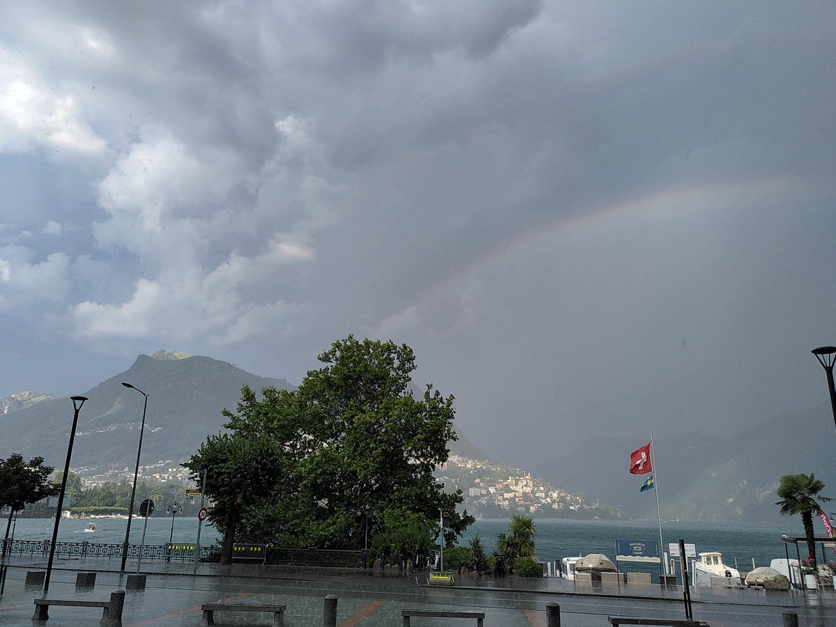 Regenbogen 🌈 Lugano.