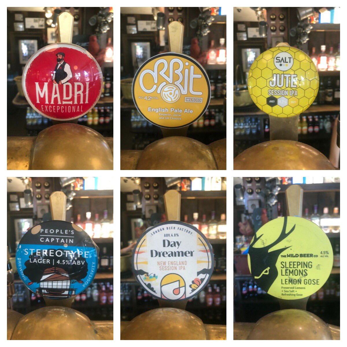 Happy international beer day, we have great selection on draft for you @TheRingBar @WildBeerCo @LDNBEERFACTORY @peoplescaptain @SaltBeerFactory @OrbitBeers @MadriBeer @SharpsBrewery @FivePointsBrew @southwarkbeer @se1 @WeAreWaterlooUK