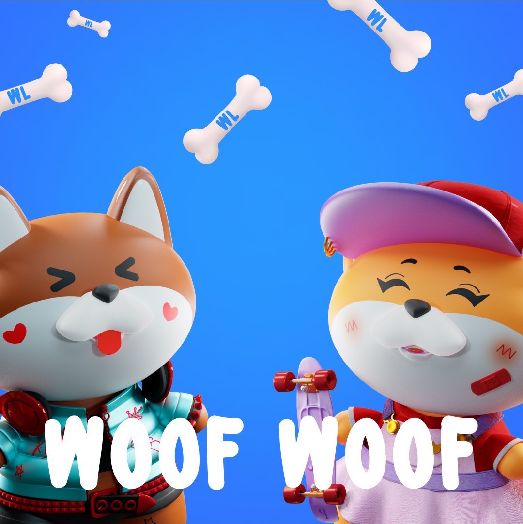 WOOF TIME TO WIN WL! HOW TO GET A WL? Dropping WL to 10 random people who send a WOOF in general chat in 3h: discord.gg/4djZnAxPTk 

We're getting closer to MINTING. So let's put the chat on fire right now!

#NFTs #Solana #Solananft #NFTCommunity #MetaverseNFT #NFTGame #NFT