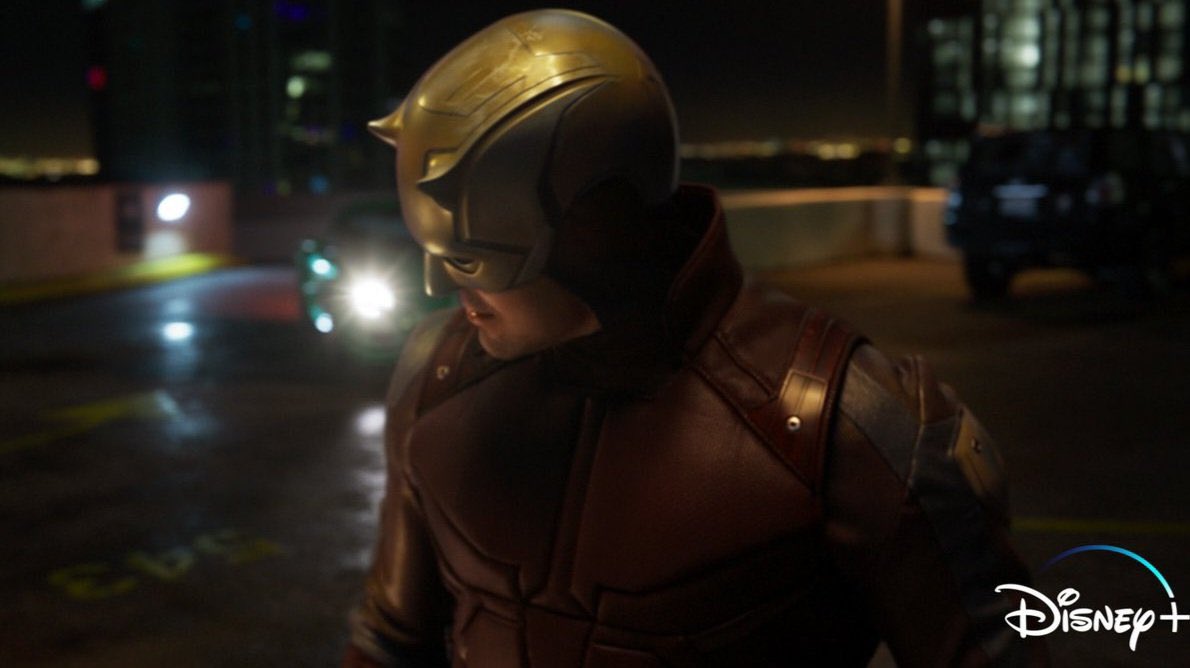 DCWORLD18's tweet photo. First look at Daredevil from #shehulk https://t.co/46fslmJnkN