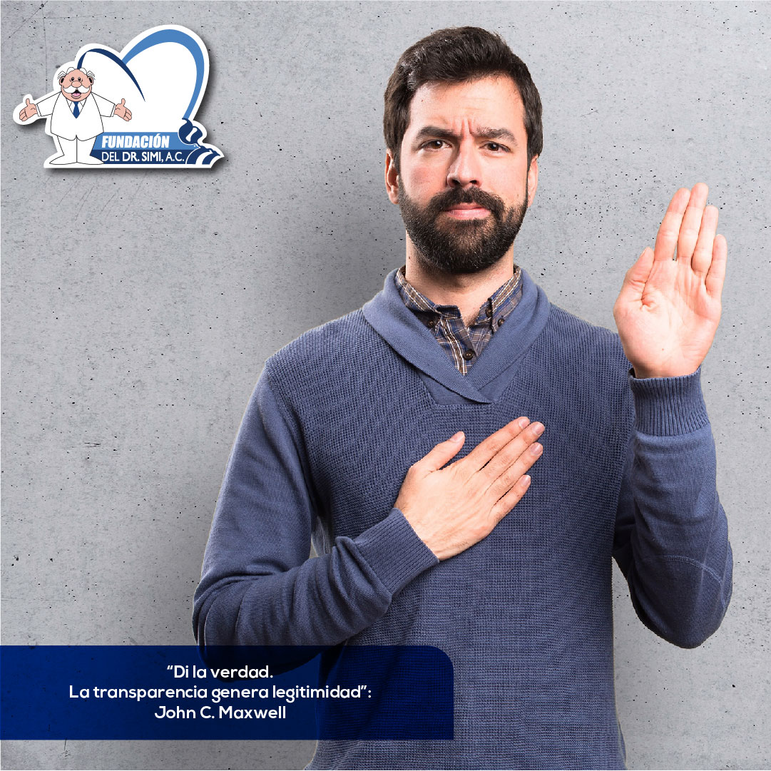 fundaciondrsimi's tweet photo. ¿Quieres crear confianza? Sé transparente y honesto, así lograrás que la gente te siga. #ValoresSimi #ValoresYPrincipios #Transparencia https://t.co/hIua2DeGHR