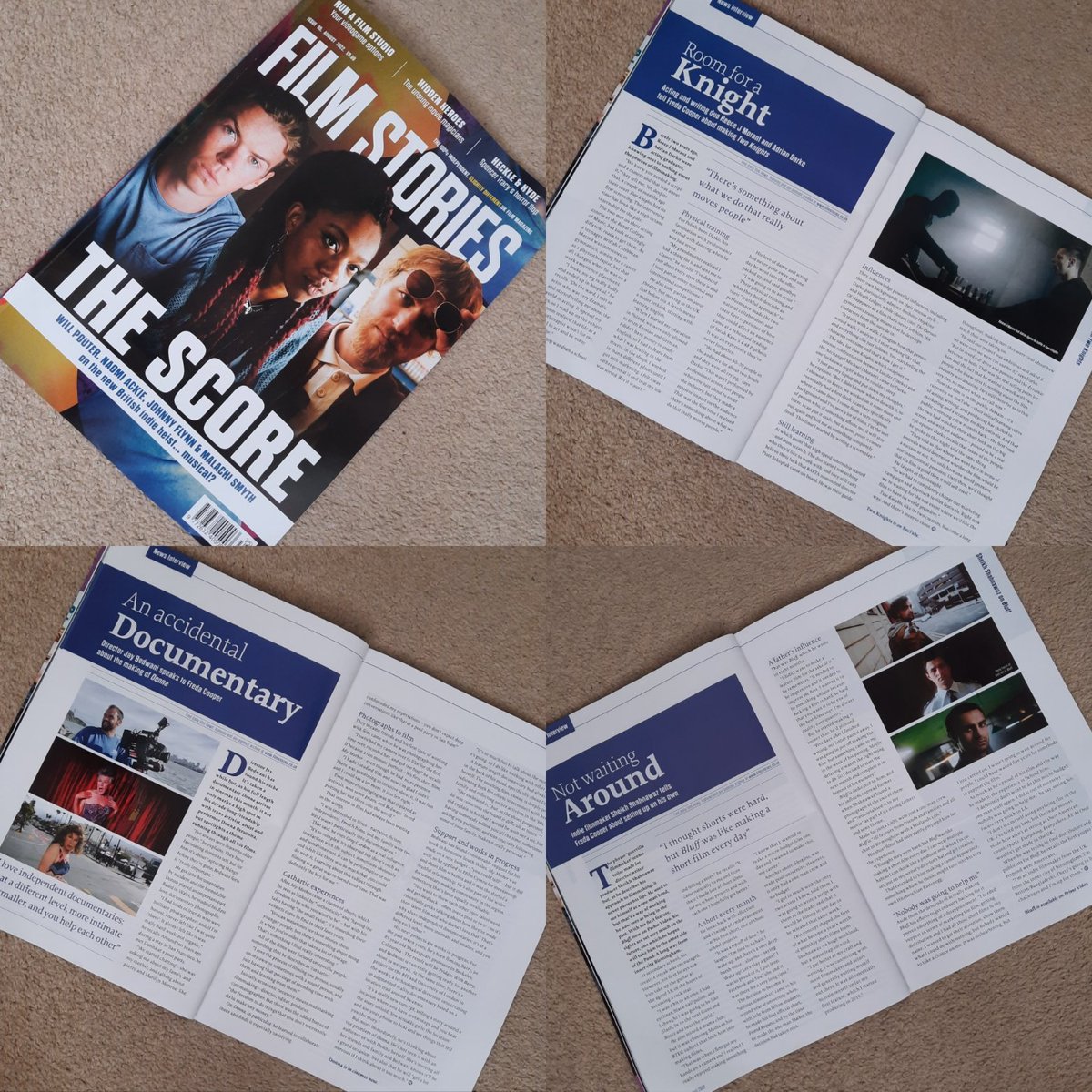 FredaTalkingPix's tweet photo. My interviews with @JayBedwani, #sheikhshahnawaz, #reecejmorant and #adriandarko are all in the new edition of @filmstoriespod. https://t.co/m48FoA5YNV