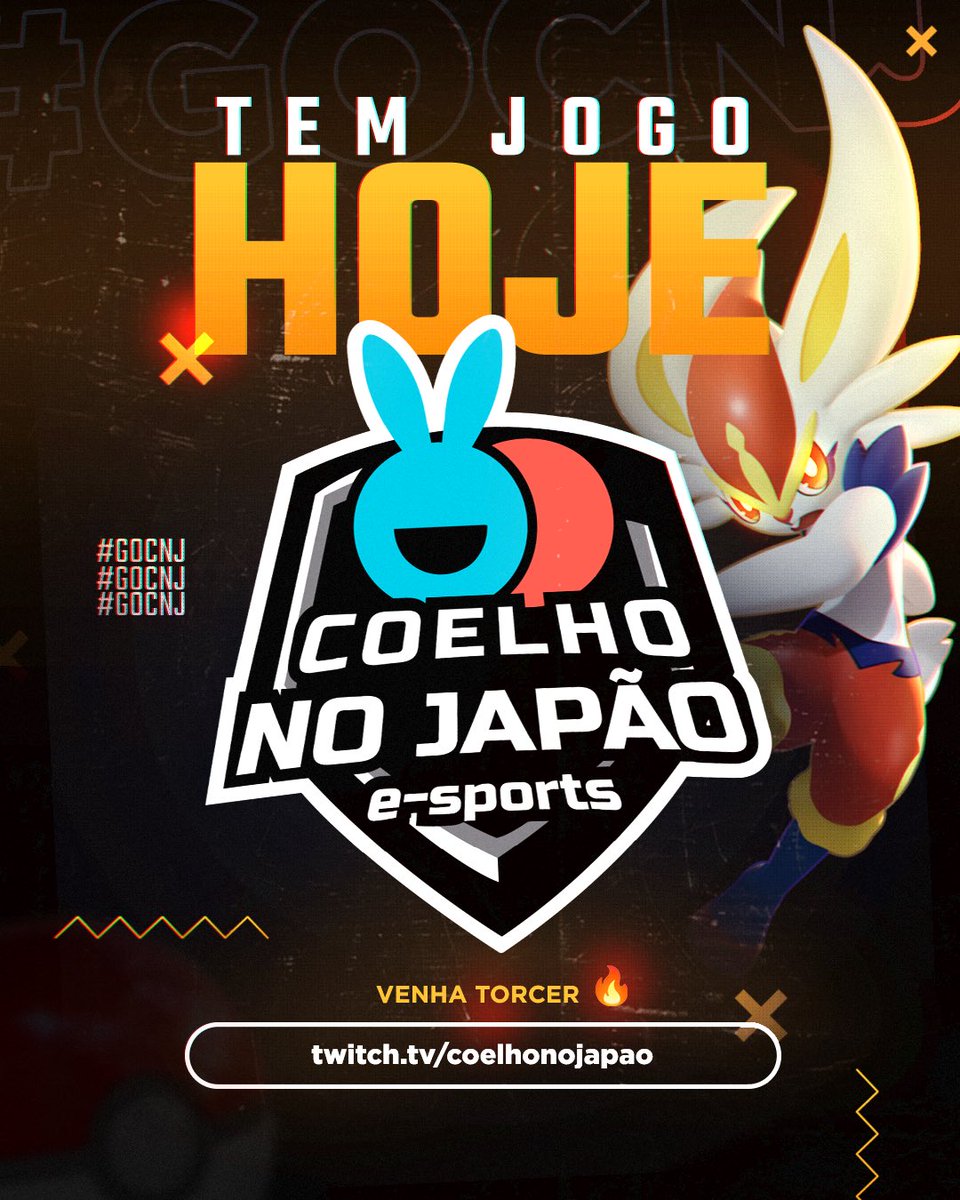 CoelhoNoJapaoE's tweet photo. Prepare a Pipoca 🍿 que hoje tem CAMPEONATO da @ClubTvOfc e a CNJ vai estar lá! Vem torcer familia 🐰🔥 #GoCNJ ! #PokemonUNITE 

🔴 Transmissão Ao Vivo 16hrs: https://t.co/TLZ3XQowIA https://t.co/UnMNGlcNfu