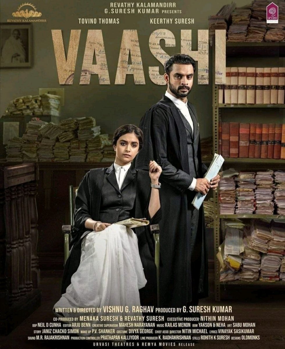 Sheaum's tweet photo. #VAASI is a well organised drama as well as this film script is written in such way of how a couple can balance their personal & professional life's together.
My Rating: 7/10
#Vaasi #TovinoThomas @ttovino #KeerthySuresh @KeerthyOfficial #ReviewBazz #Sheaum https://t.co/XzYXREmm12