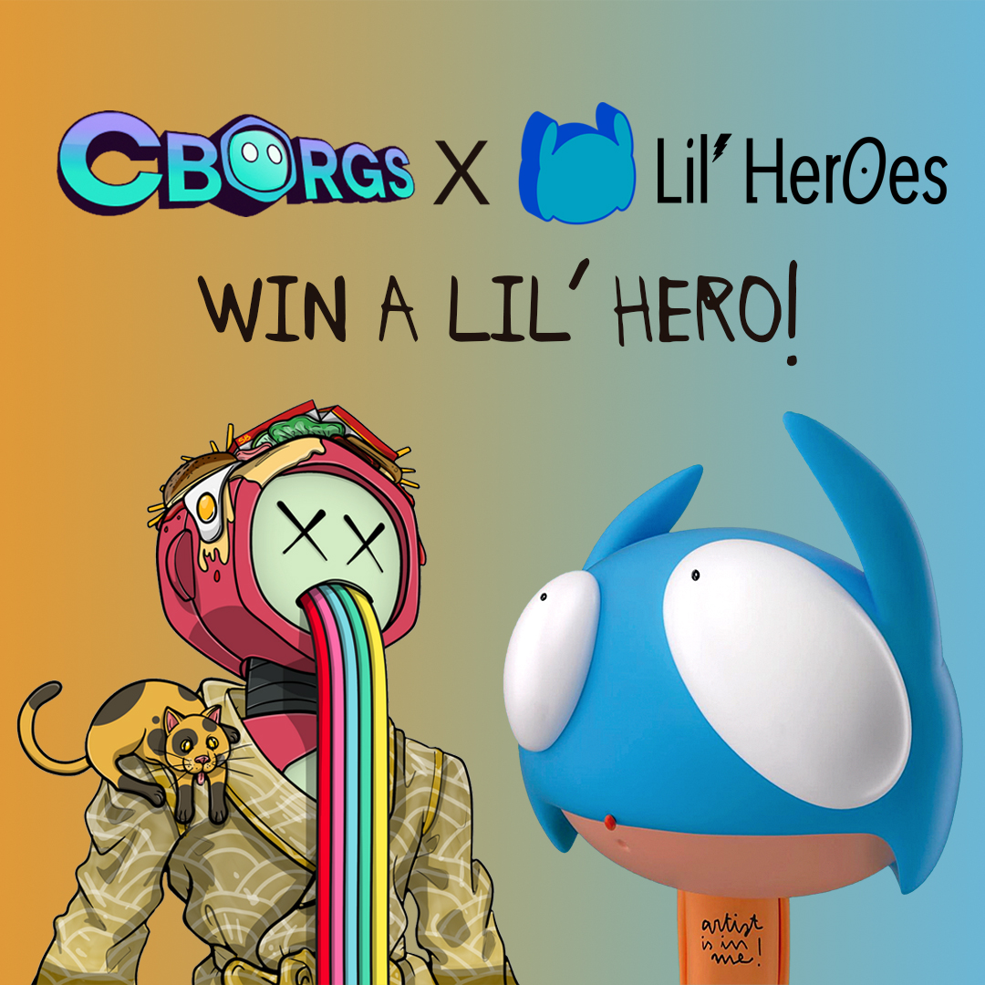 🎁🚨Lil' Hero Giveaway 🚨🎁
Join <a href="/LilHeroesNFT/">Lil' Heroes by Edgar Plans</a> &amp; <a href="/cborgsofficial/">CBorgsOfficial</a> on Twitter Spaces - this upcoming Tuesday, Aug 9th at 12pm ET to learn more. #lilvillainsmint