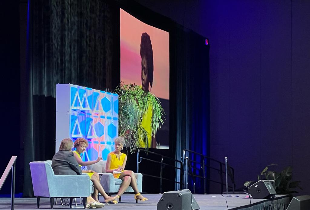 #NABJ Headquarters ✊🏾🖊️🎙️💻 📷 🎥 📝 🔈 (@nabj) on Twitter photo #NABJNAHJ22: "That is critical, and that is important. Intimidation and disrespect are not okay on our watch."- <a href="/PressSec/">Karoline Leavitt</a> #NABJNAHJ22: "That is critical, and that is important. Intimidation and disrespect are not okay on our watch."- <a href="/PressSec/">Karoline Leavitt</a>