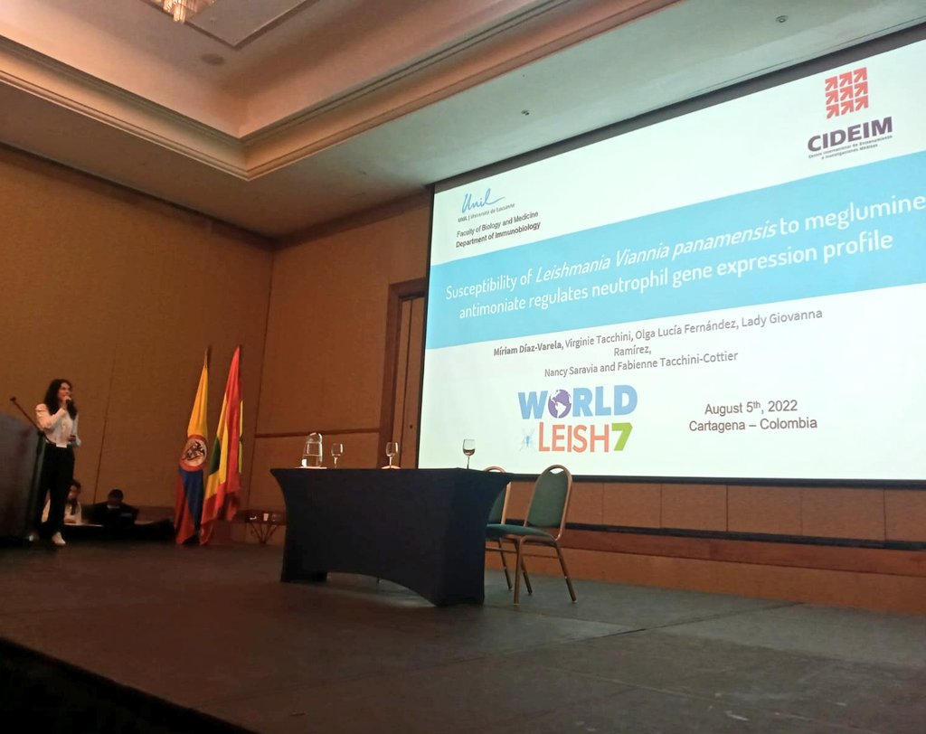 eme_varela's tweet photo. Thank you @WLeish7 for organizing such an amazing conference. It has been a blast meeting so many #Leishmaniacs and knowing about their fascinating works. I am also glad for having shared here some of the latest results from @TacchiniCottier lab. Until next #worldleish :) https://t.co/sXEWp5A7e3