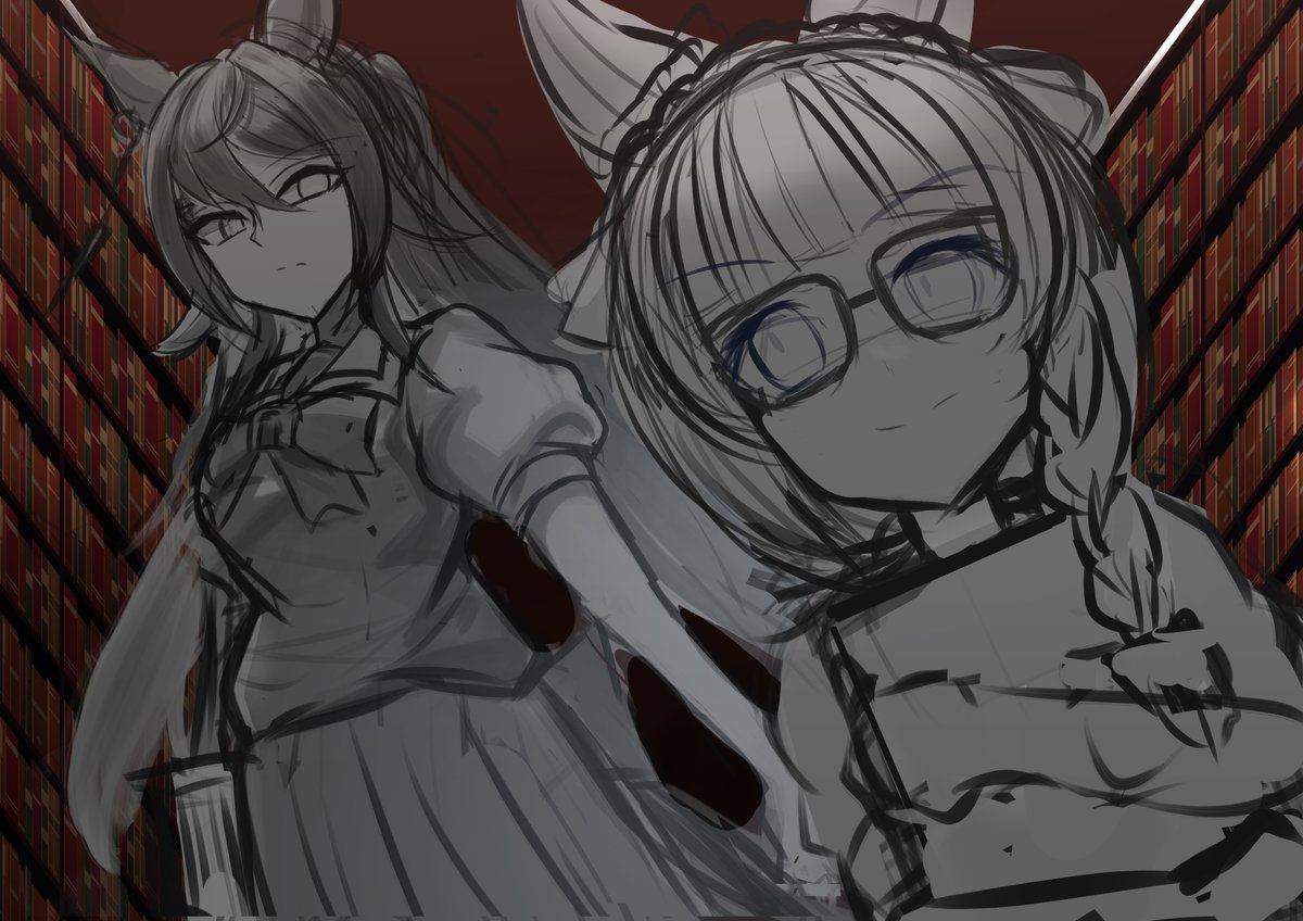 描きたいのばっかり溜まる....!! 