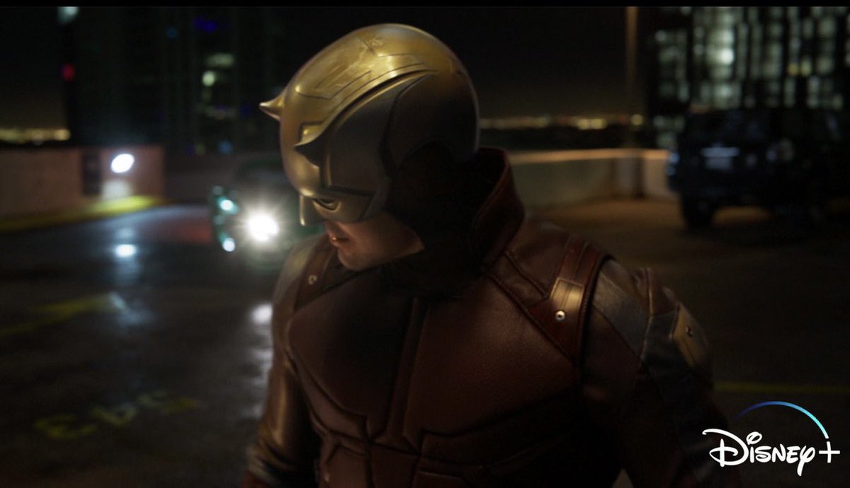 First look at Charlie Cox as Matt
Murdock/Daredevil in #SheHulk  in his new MCU suit!