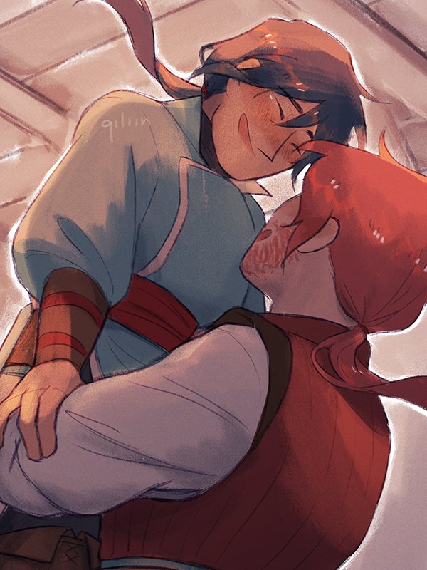 wildkitte's tweet photo. In honour of my summer vacation (finally) here's another from @/qiliin and i's sylvix zine Serendipity!

Thank you to everyone who has already bought it and especially for your kind words and wonderful feedback 💕

The dance of true love continues... 

⬇️Link to shop below!⬇️ https://t.co/lWplLA1AVr