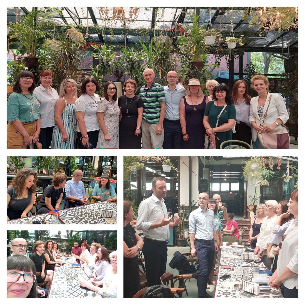 🇺🇦 ECPMF thanks the Kosovo Foreign Minister <a href="/gervallaschwarz/">Donika Gërvalla-Schwarz</a> and MP <a href="/doarsa_kica/">Doarsa Kica</a> for their continues support to Ukrainan journalists in Kosovo. Special thanks to speaker of the parliament <a href="/KonjufcaGlauk/">Glauk Konjufca</a> who stopped by to greet journos, while he was attending another meeting. 🇽🇰