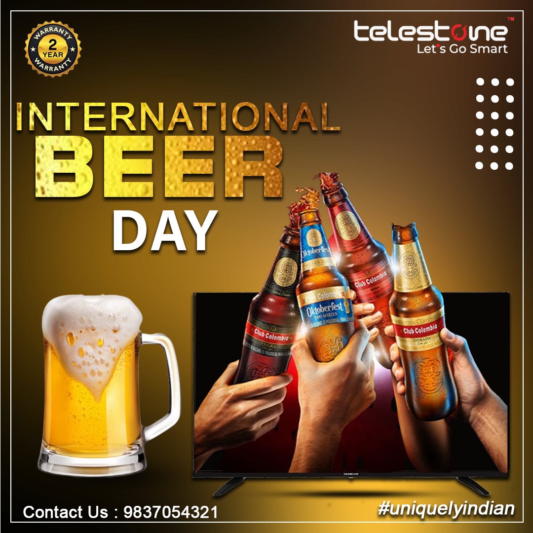 Telestoneindia's tweet photo. Cheers 🍻 beer with friends while watching TV.
Wow, one of the deadly combinations.
Happy International Beer Day
#beer #beerday #beerwithfriends🍻 #telestone #smarttv #trulyindian #trending #india #indiasfirst #screenshottv #moviebox #bingewatch #netflix #primevideoes https://t.co/T6fcULp7YQ