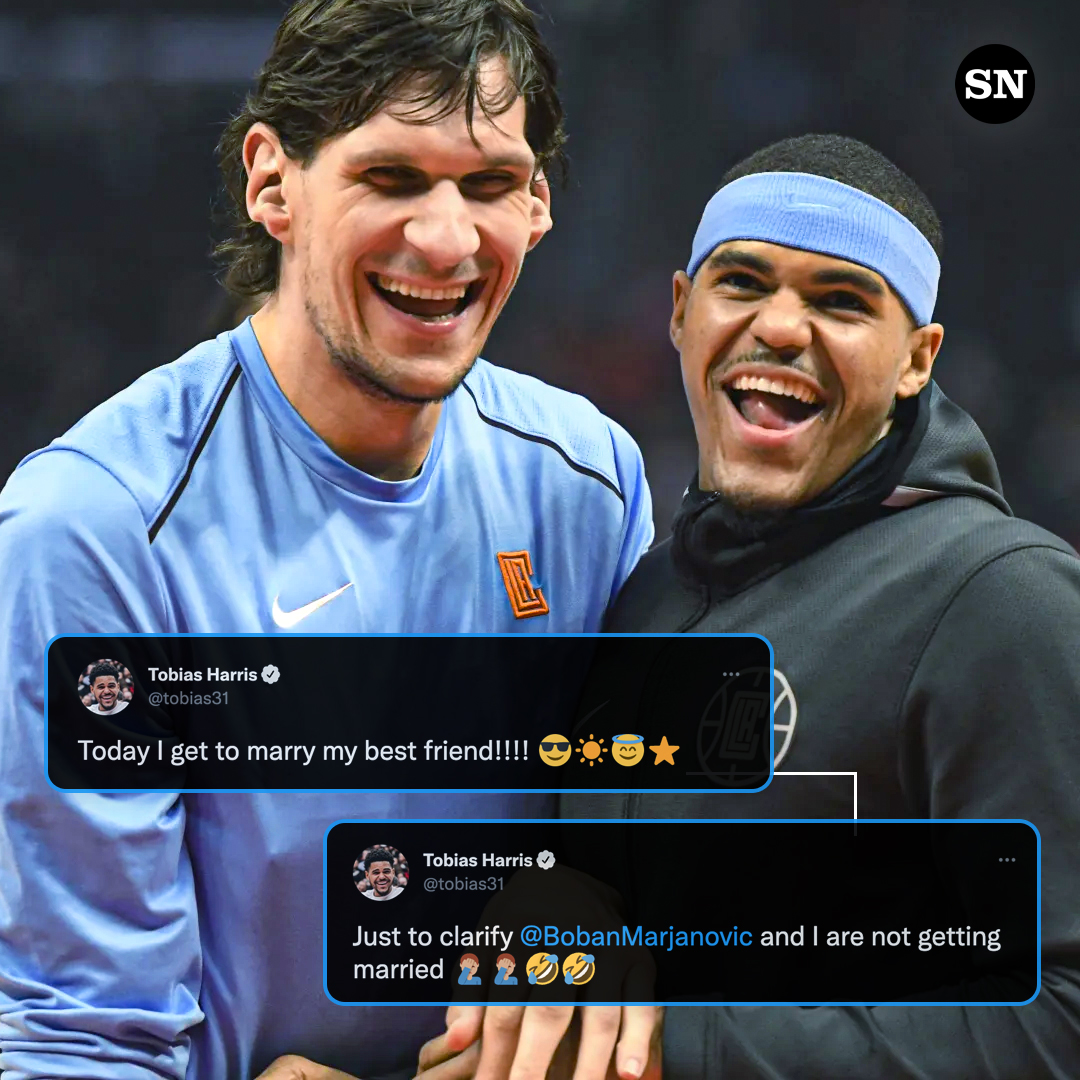 Boban Marjanovic Compares Tobias Harris With His Wife: We're Different But  We're The Same. It's The Same Relationship With My Wife. We Don't Watch The  Same Movies, Listen To The Same Music