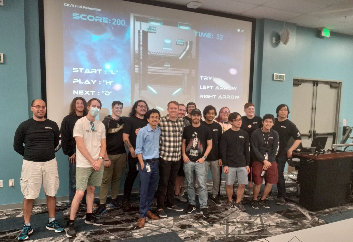 Cohort 18 RNG Forge development team who presents K3LVN coming soon to STEAM!