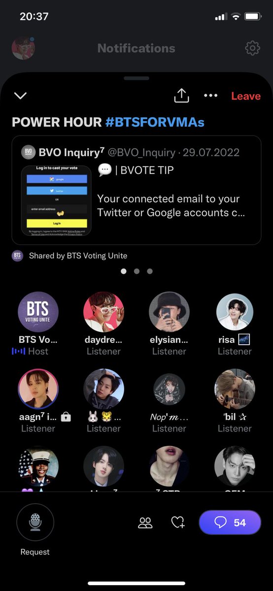 daydreamJH94's tweet photo. POWER HOUR #BTSFORVMAs https://t.co/6O59tHISvH