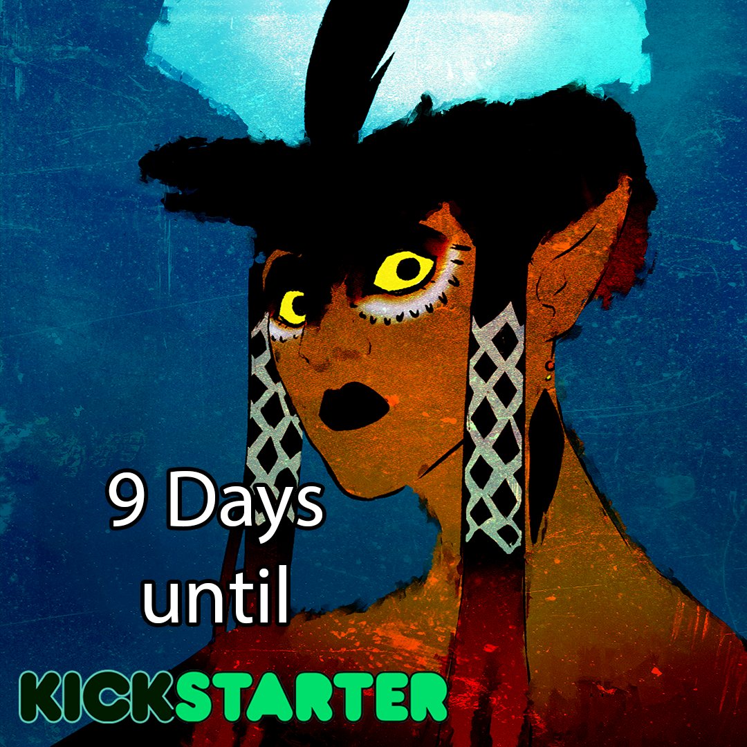#Kickstarter countdown continues! Just 9 days left till we're live!

Pictured here is the art for one of my all time favorite cards (that also has the most adjustments if any card!) Metamorphasis Owl. A perfect card for any of your Feral Paragon needs!
