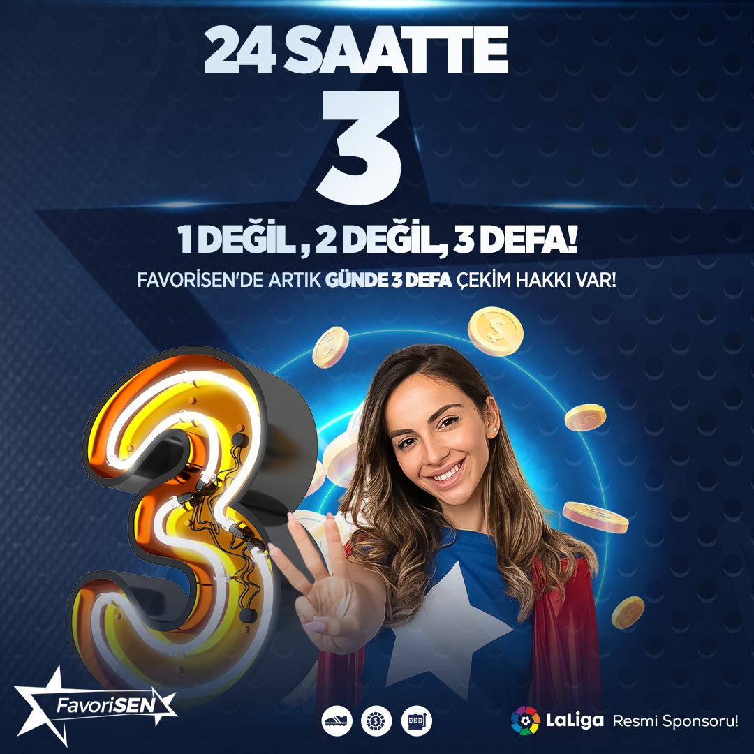 Kaçak bahis siteleri para çekmenizi istemez.

Favorisen ise Günde 3 Kez Çekim Yapmanıza İzin Verir.

Üye Ol 🔗 bit.ly/FavorisenTürki… 

#Grandpashabet #betwoon #rudybet #palacebet #mostbet #trbet #timebet #casinovale #gobahis