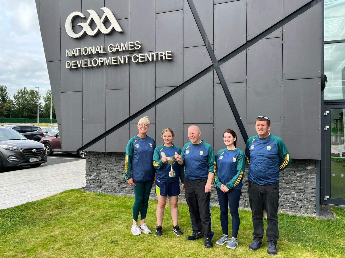 kerrycamogie's tweet photo. ALL IRELAND CHAMPIONS
Our Kerry U14s girls and Management travelled by car, buses, planes and trains to The National Under 14 Blitz 2022 to take part in the Michael Kennedy Cup In Abbotstown today. They played Armagh in the Final, Kerry 4-5 to Armagh 1.0. Full report on Facebook https://t.co/cREZMdC80t