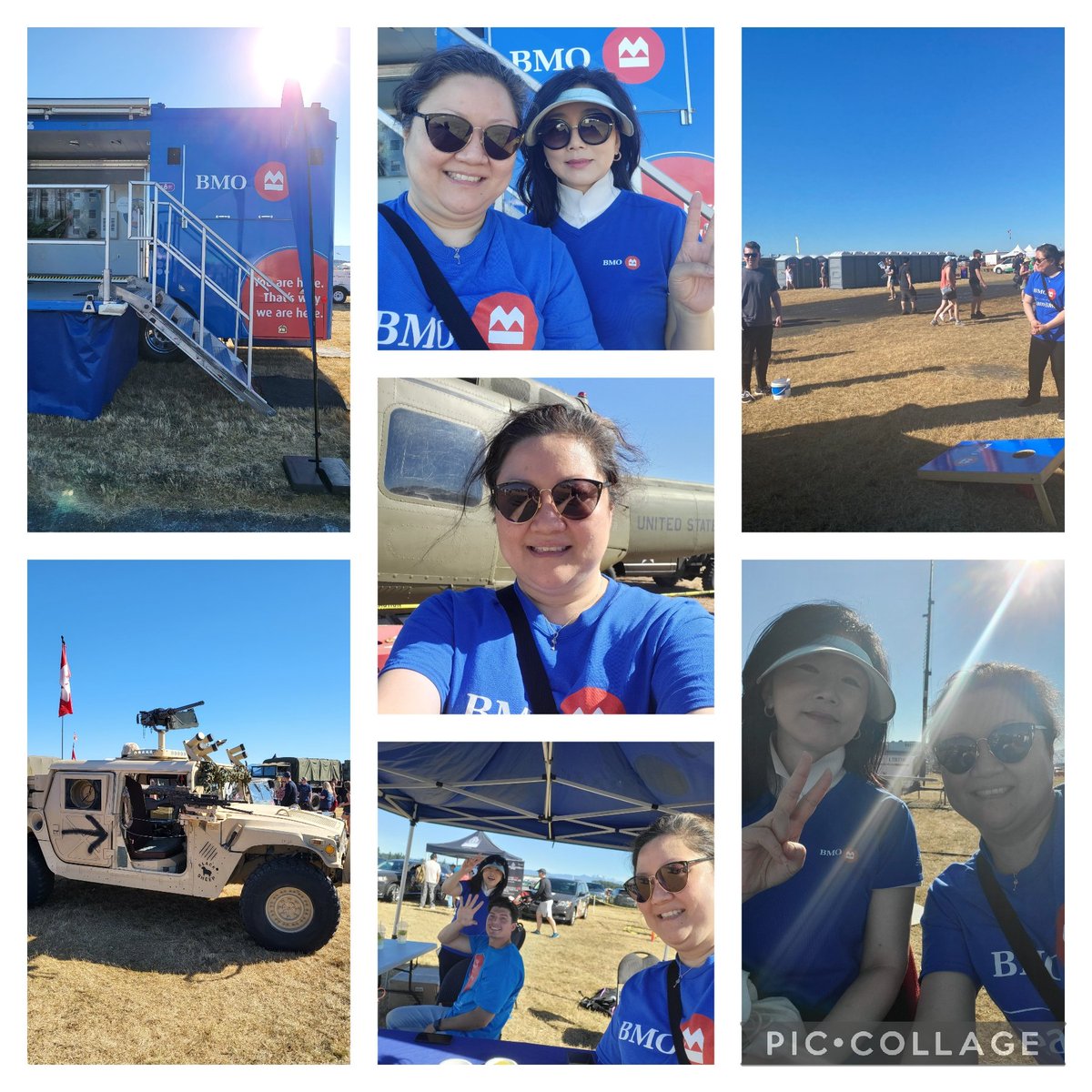 So excited to represent BMO @ 2022 Abbotsford International Airshow! #proudworkatBMO