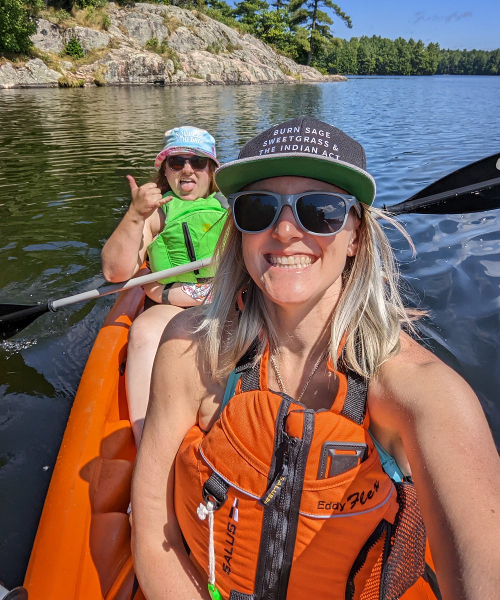 You'd have never known <a href="/OliviaRutt/">Olivia | My Wandering Voyage 🇨🇦</a> &amp; I survived a tornado warning on our #camping trip to <a href="/OastlerLakePP/">OastlerLakePP</a> if we didn't have evidence of the nasty storm clouds to prove it! Alas, it's always an advencha when we're together! #Ontario <a href="/OntarioParks/">Ontario Parks</a> <a href="/OntarioParksNE/">Ontario Parks NE</a>