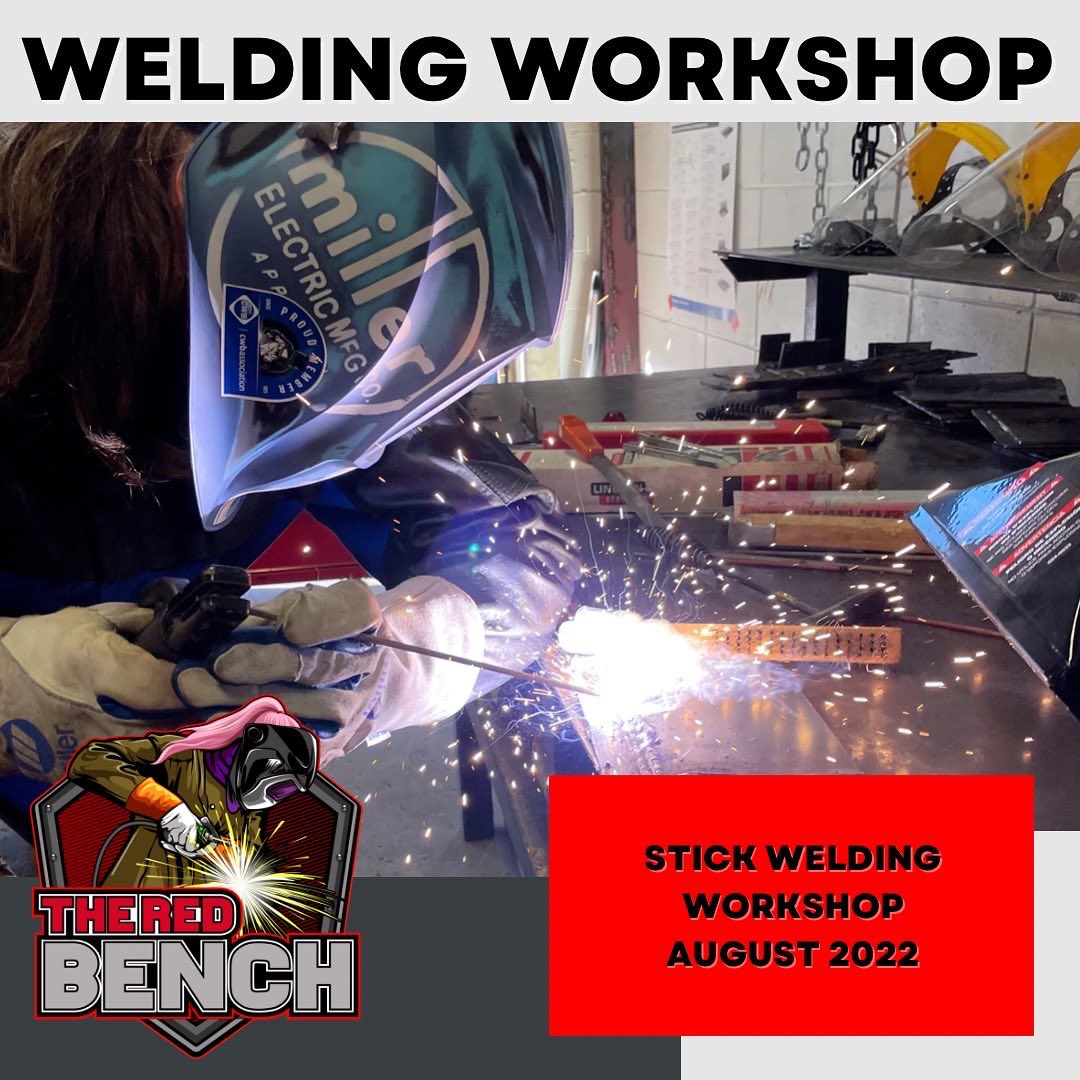 theredbenchyeg's tweet photo. We had our very first Stick Welding Workshop last week!! 🔥 It was a total success and we had the pleasure of practicing stick welding with our members Tawnee and Kate! 

#theredbenchYEG #weldingworkshop #migwelding #yeg https://t.co/GQtAEJPXUB