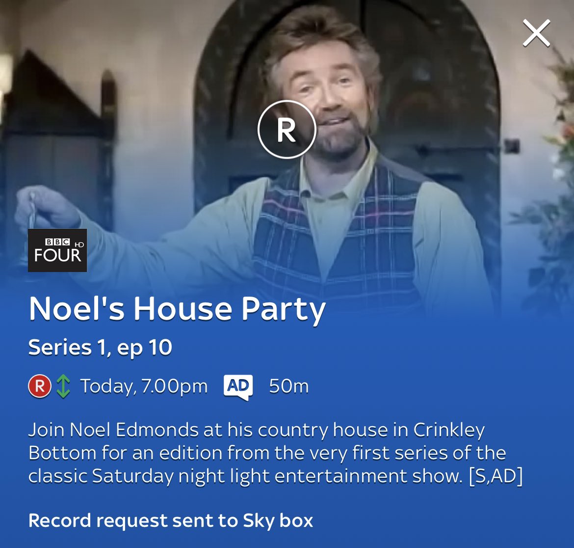 JohnDWebb's tweet photo. That’s my Saturday night viewing sorted! https://t.co/k9PXfUqZCG