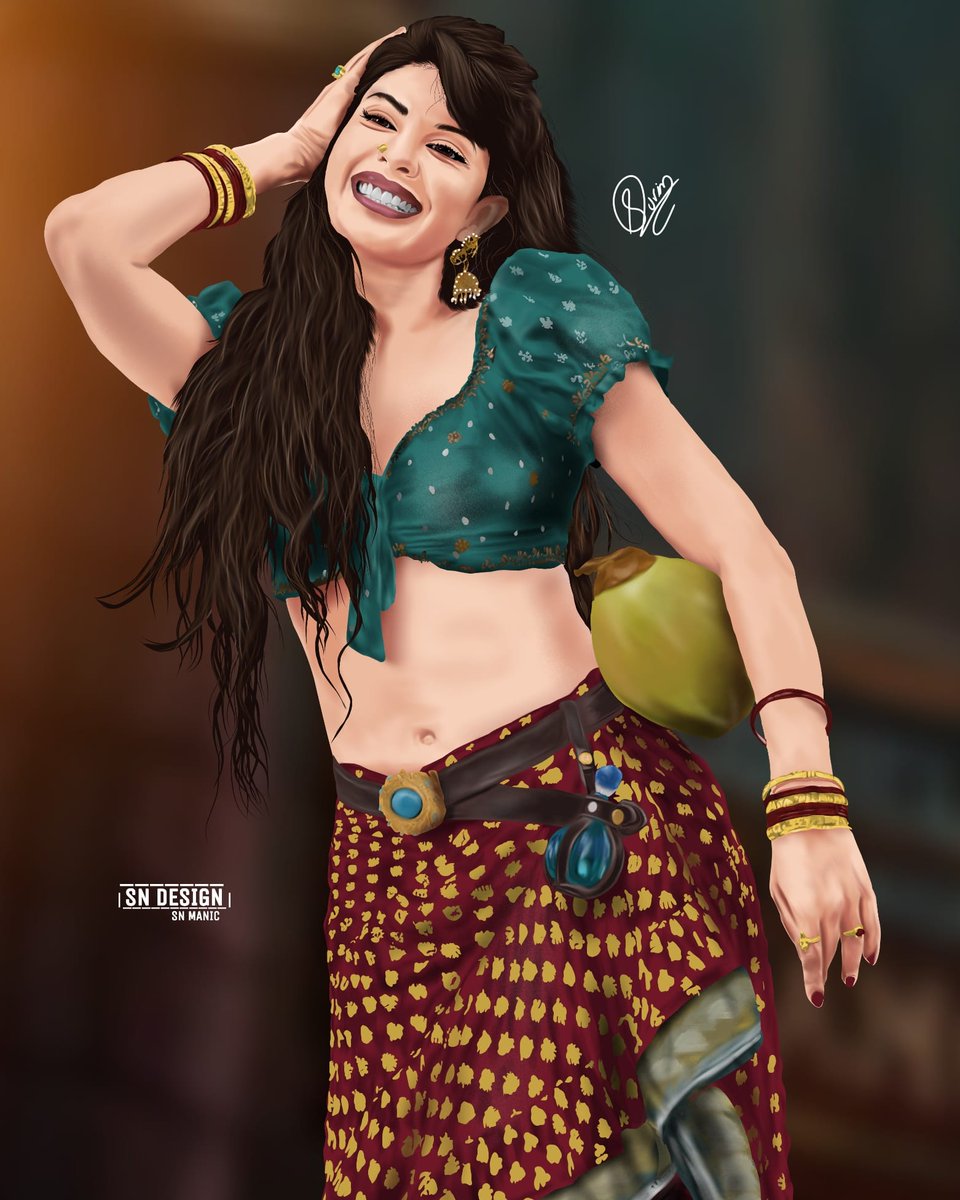 sn_manic's tweet photo. My fav ❤️😉 @Asli_Jacqueline digital art 🎨🖌️ 
Art Work by sn_manic ❤️ art page sn_desgns 
.
#VikrantRоna https://t.co/ggwQ5d5zhq