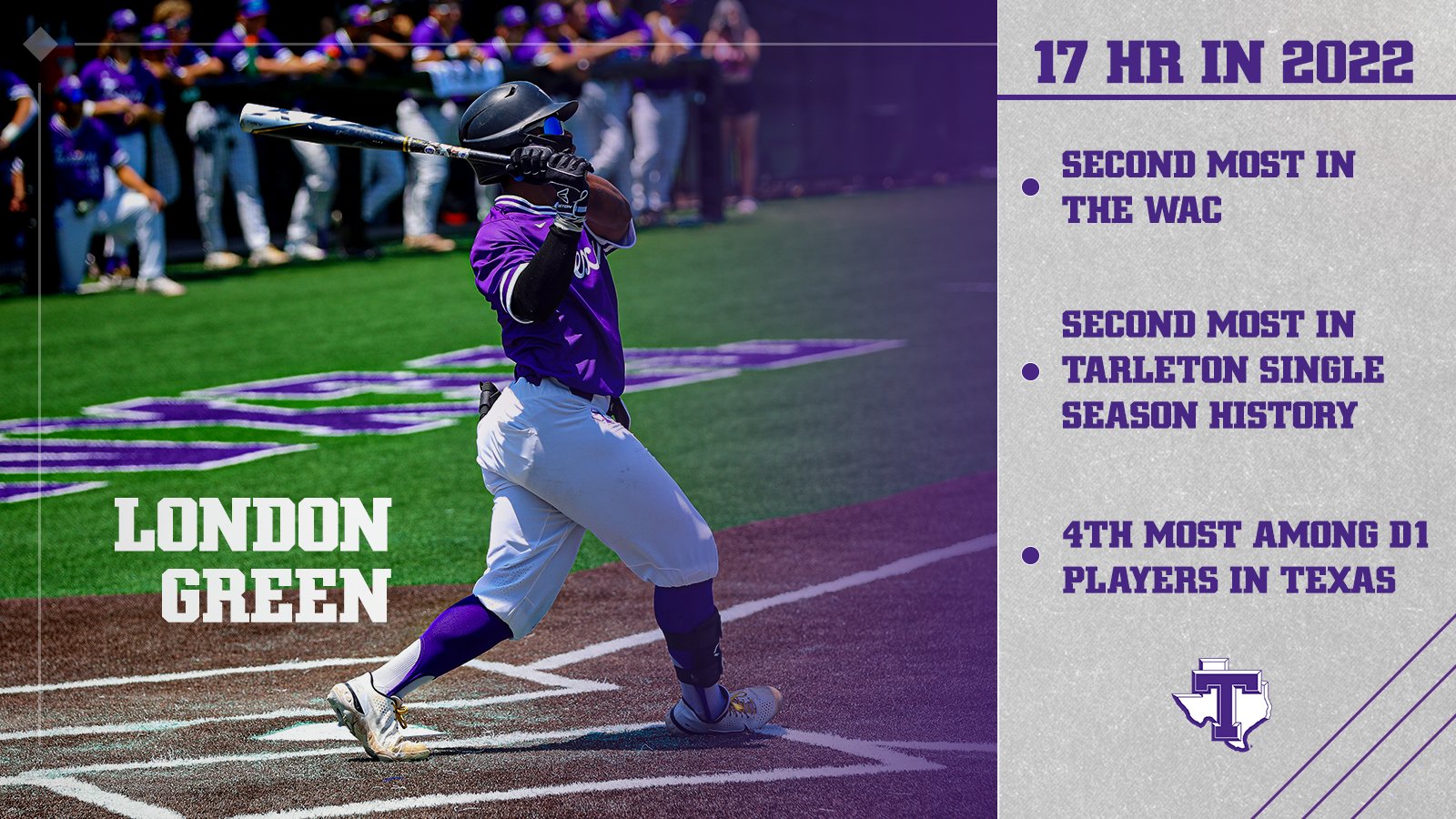 Tarleton Baseball on Twitter "Just a reminder that london__green was