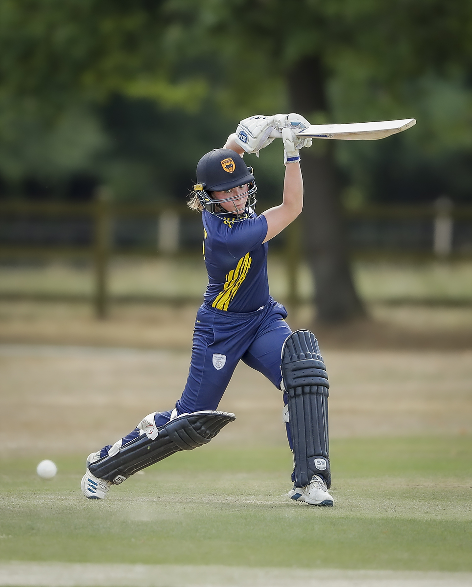 Hampshire Pathways's Sophie Mitchelmore batting in the South Central Regional Cup match against Berkshire played at Binfield Cricket Club on August 5th, 2022.

<a href="/BerksCCCWomen/">Berks W&G Cricket</a> <a href="/HampshireWomen/">Hampshire W&G Cricket</a> <a href="/Binfield_CC/">Binfield Cricket Club</a> <a href="/WomensCricDay/">Women's County Cricket Day</a> <a href="/WCricketChat/">Women's Cricket Chat 🎙🏏</a>