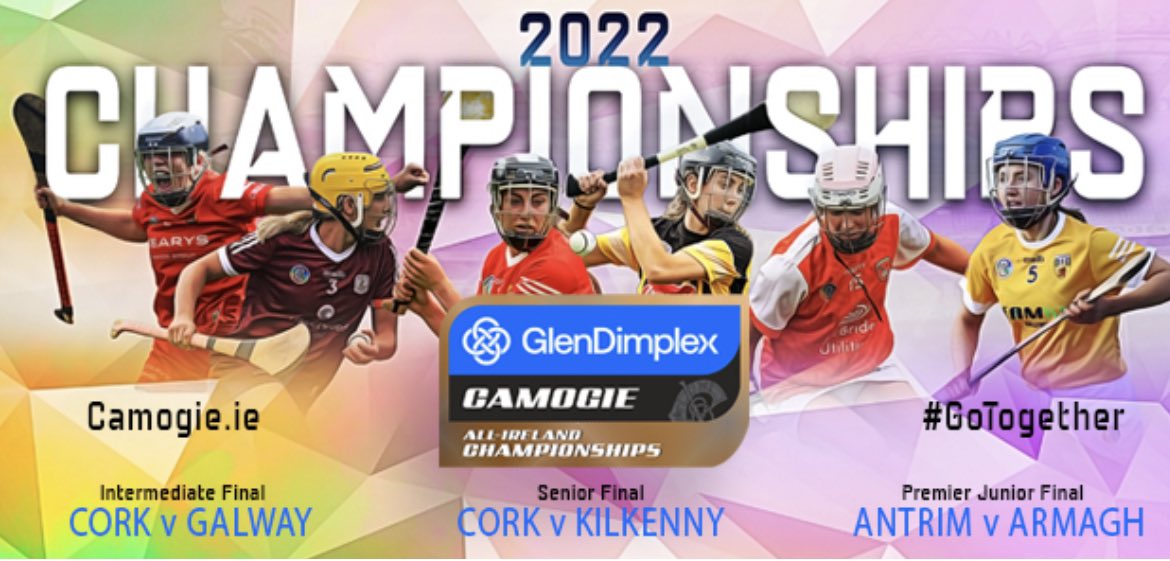 Jacquioc1's tweet photo. Really looking forward to the @OfficialCamogie All Ireland finals tomorrow. Would love to see a big crowd in Croke Park. These girls deserve our support and it is only right, that we show it by being there #womansupportingwoman https://t.co/sgiCyGeuEf