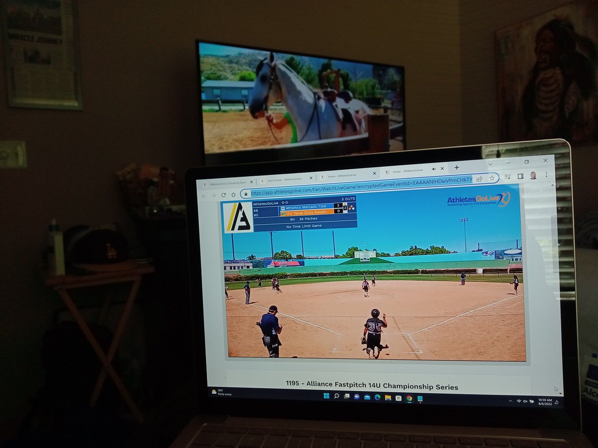 I got a little <a href="/AGLSoftball/">AthletesGoLive Softball</a> and #Ridiculousness going #softball