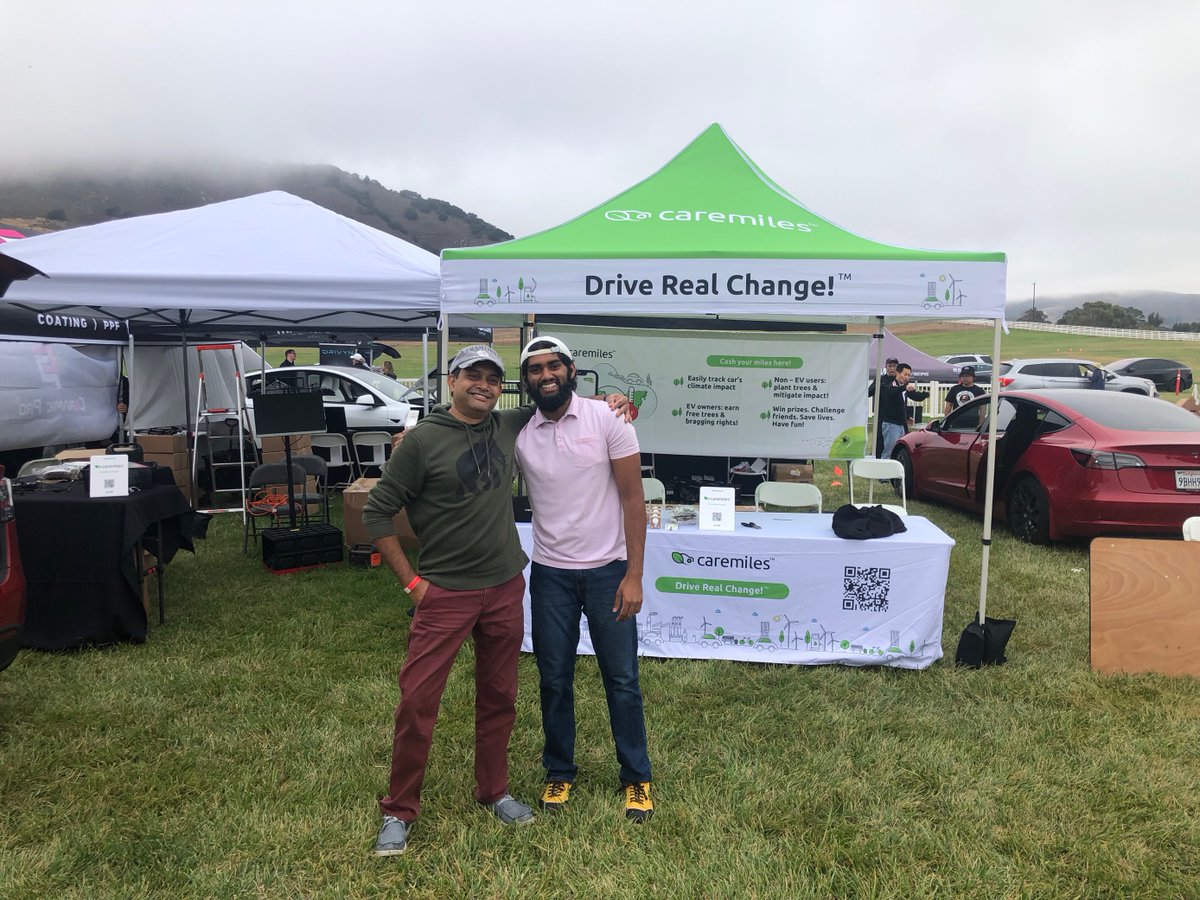 CaremilesInc's tweet photo. Early morning preparations were underway... #teslatakeover #caremiles #DriveRealChange #Teslacalifornia #MeetCaremilesTeam #FiresideChats https://t.co/hGSbUSD2C2