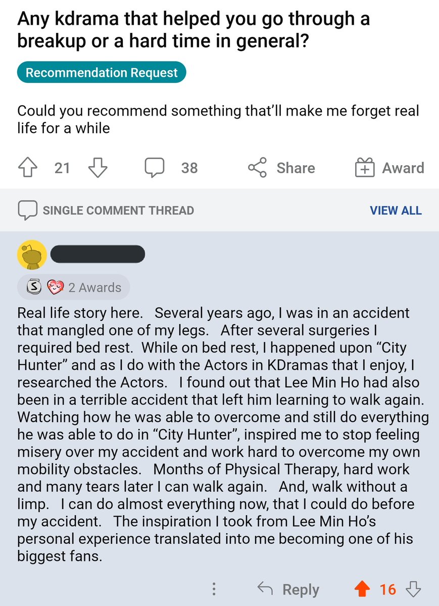 miminholee's tweet photo. came across this on reddit and it was way too heartwarming for me to not share 🥺 https://t.co/kWPShi4Z8o