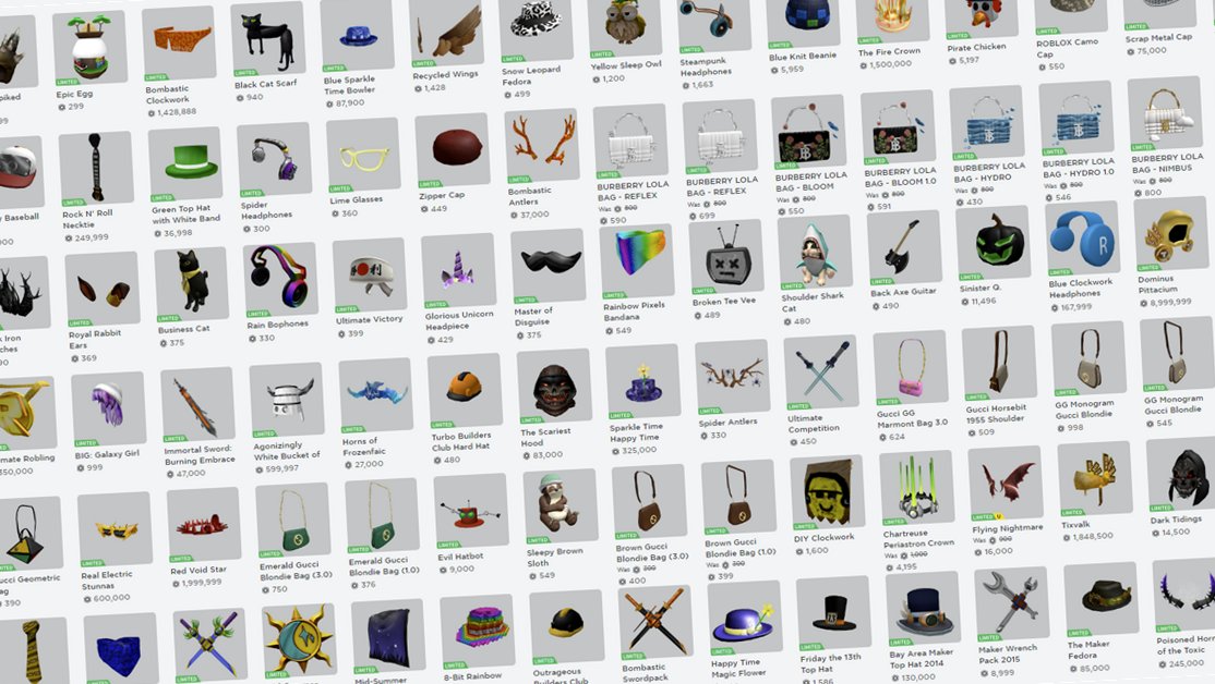 ROBLOX OLD 2013-2016 Catalog —